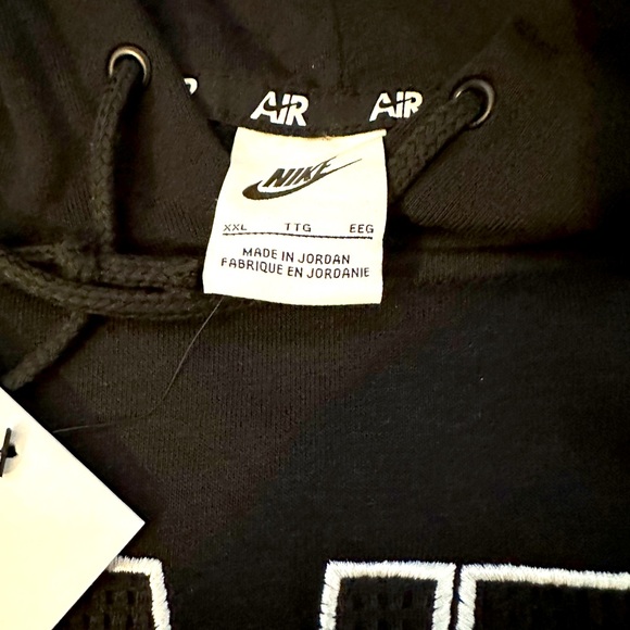 NIKE AIR WOMENS PULLOVER HOODIE SIZE XXL - Picture 4 of 7